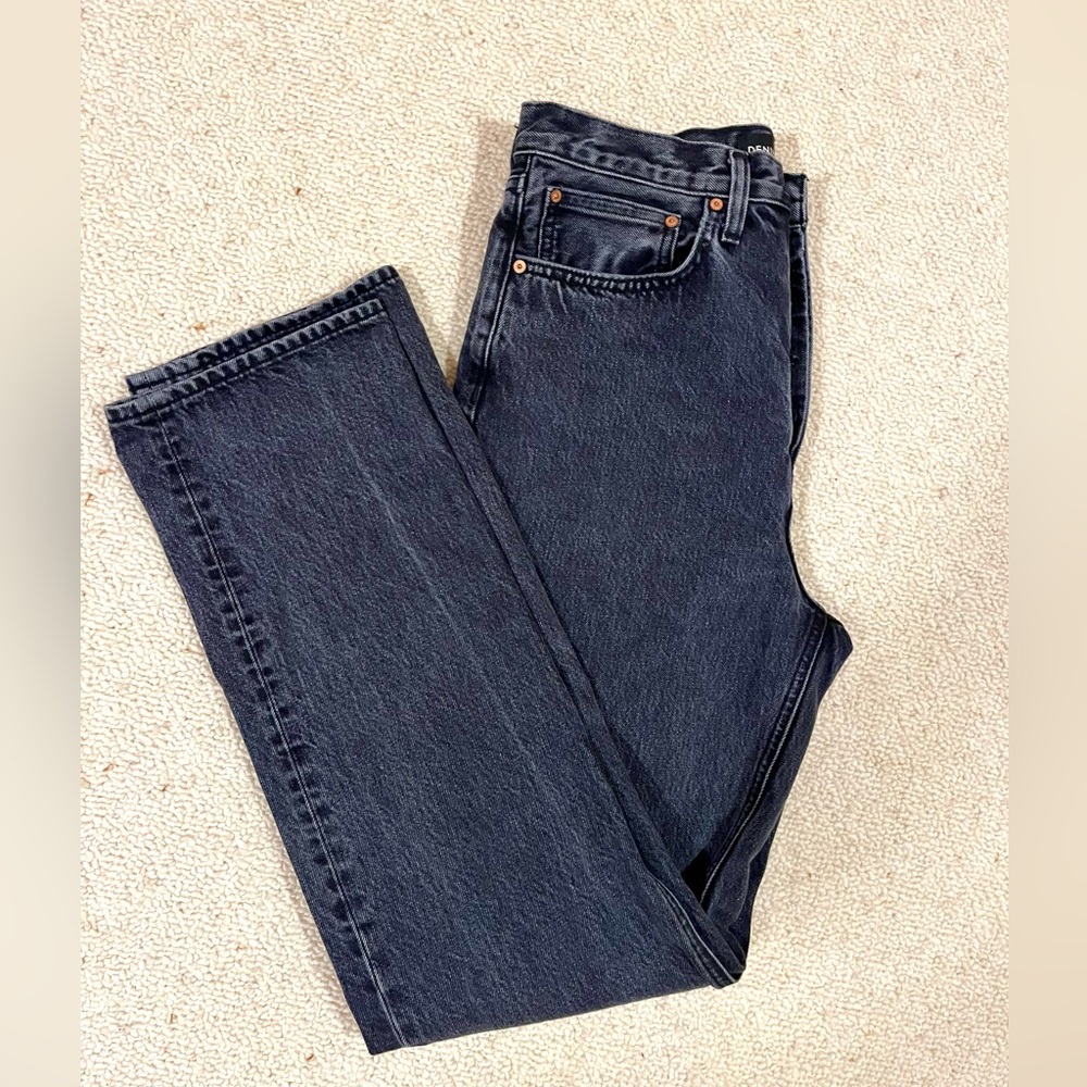 Denim Forum Joni straight leg jeans, 27